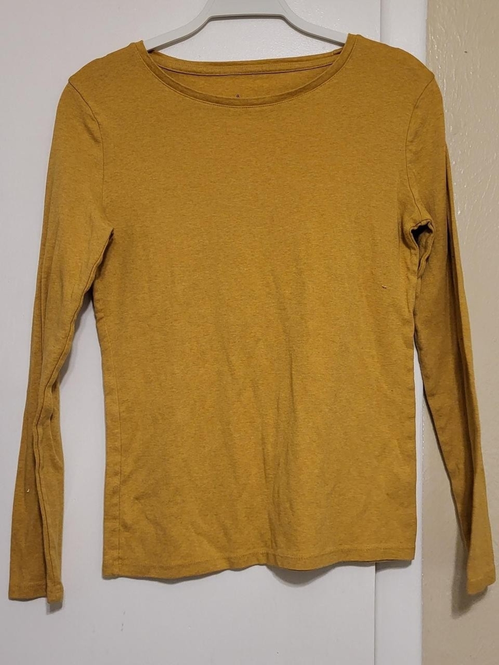 a new day Mustard Crew Neck Tee